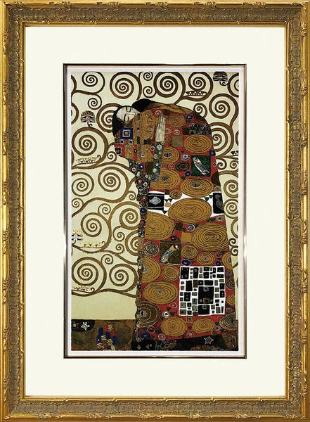 Art Panel Gustav Klimt Fulfilment (Embrace)