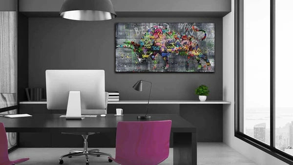 ARTJOY Graphical King Bull
