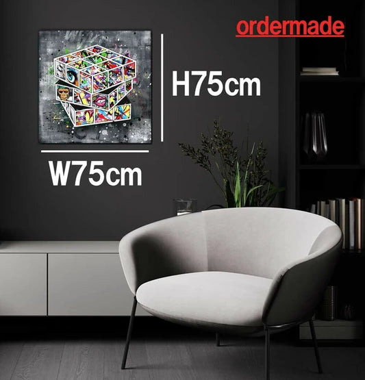 ARTJOY CUBE White 75cm