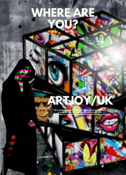 ARTJOY CUBE Black 75cm