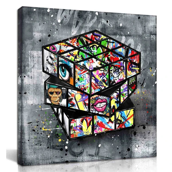 ARTJOY CUBE Black 75cm