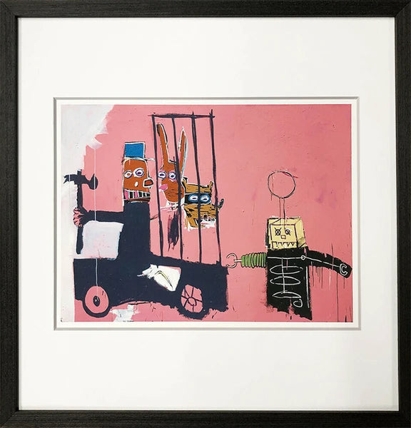 Art Frame Basquiat Jean-Michel Basquiat Molasses, 1983