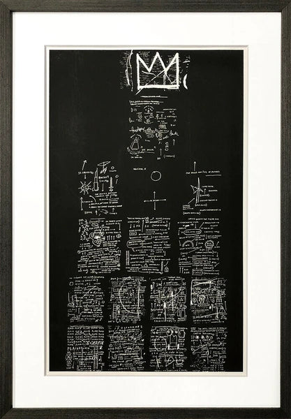 Art Frame Basquiat Jean-Michel Basquiat Tuxedo, 1982-3