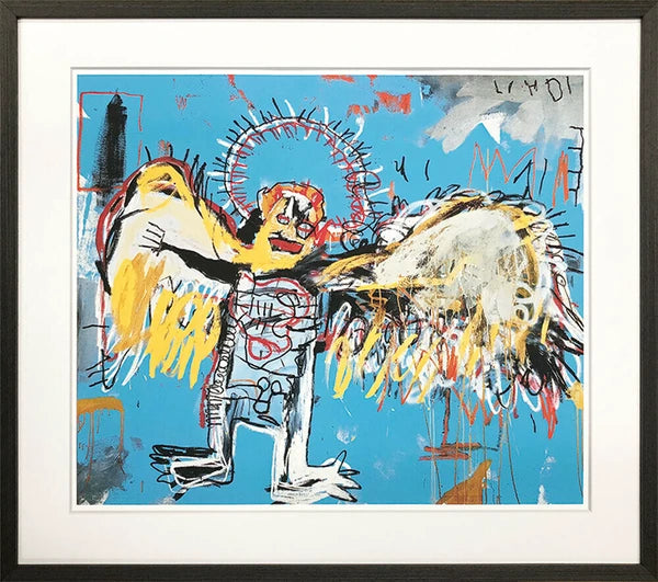 Art Frame Basquiat Jean-Michel Basquiat Untitled (Fallen Angel) 1981