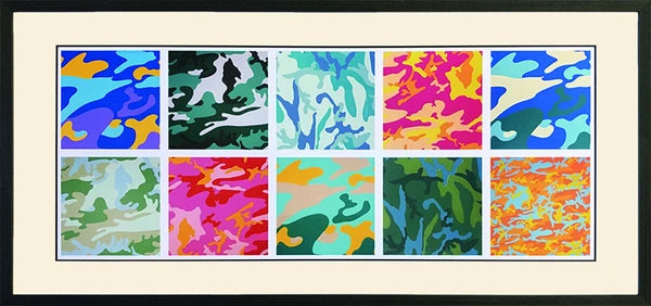Art Frame Andy Warhol CAMOUFLAGE, 1987