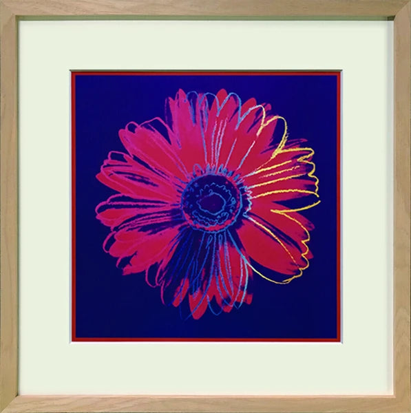 アートフレーム アンディ・ウォーホル Andy Warhol Daisy, c.1982(blue & red)