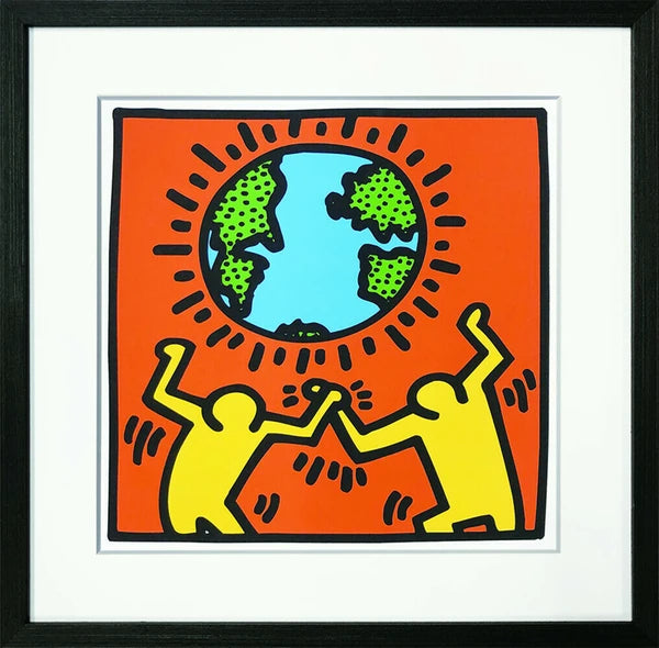 アートフレーム キース・ヘリング Keith Haring Untitled, (world)