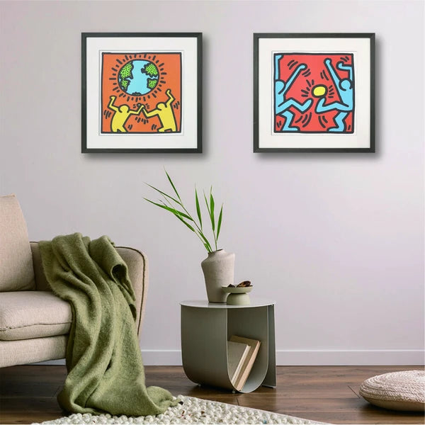 アートフレーム キース・ヘリング Keith Haring Untitled, (world)