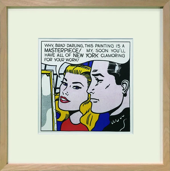 Art Frame Roy Lichtenstein Masterpiece, 1962