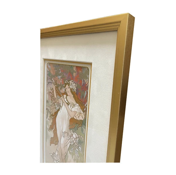 アートパネル アルフォン・ミュシャ Alphonse Mucha Spring