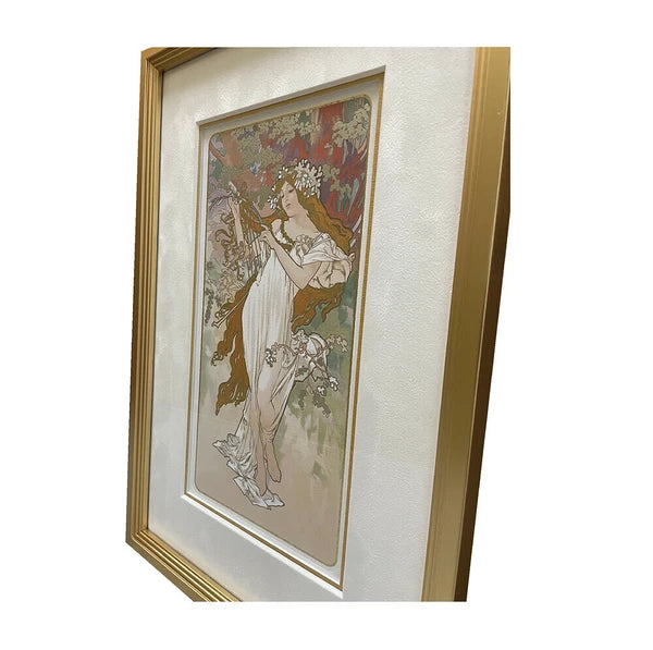 アートパネル アルフォン・ミュシャ Alphonse Mucha Spring
