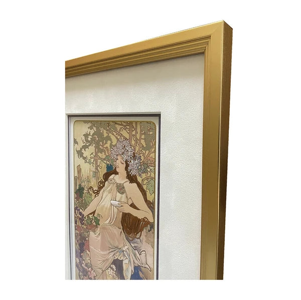 アートパネル アルフォン・ミュシャ Alphonse Mucha Autumn