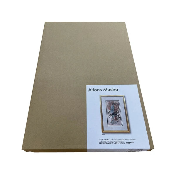 アートパネル アルフォン・ミュシャ Alphonse Mucha Winter