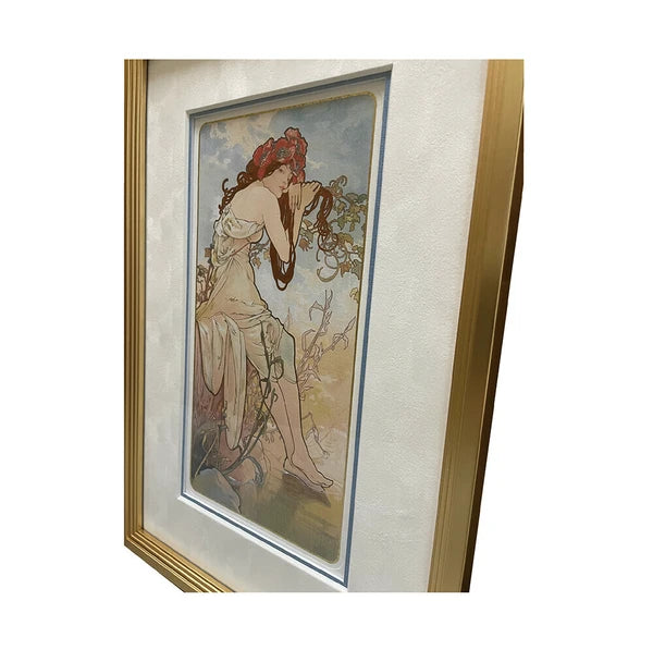 アートパネル アルフォン・ミュシャ Alphonse Mucha Summer