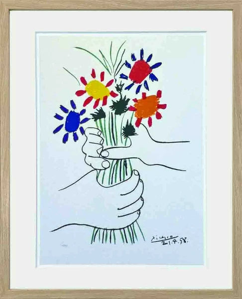 Art Frame Pablo Picasso Le Bouquet