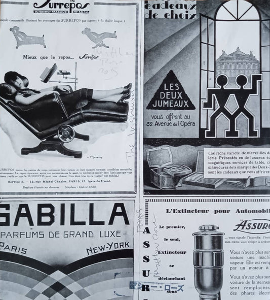 マシュー・ローズ|The Irishman(2015年 オリジナル・コラージュ作品)24.5×26.5cm・直筆サイン入・紙貼付