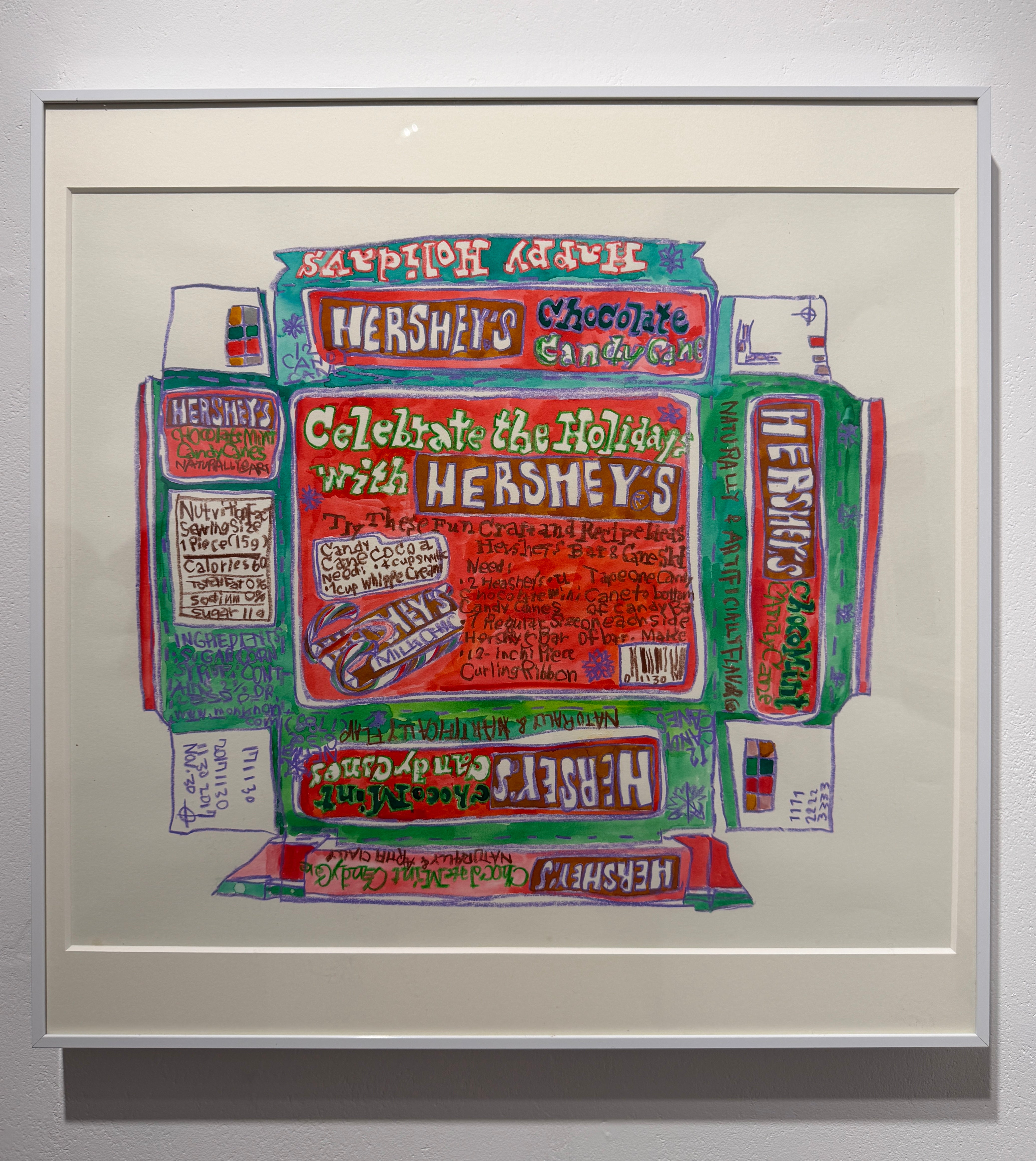 MONKNORI《CandyCane》| Package Works コラージュ原画 – ART & DAY