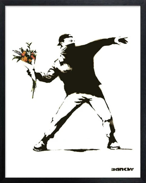 アートフレーム バンクシー Banksy Molotov