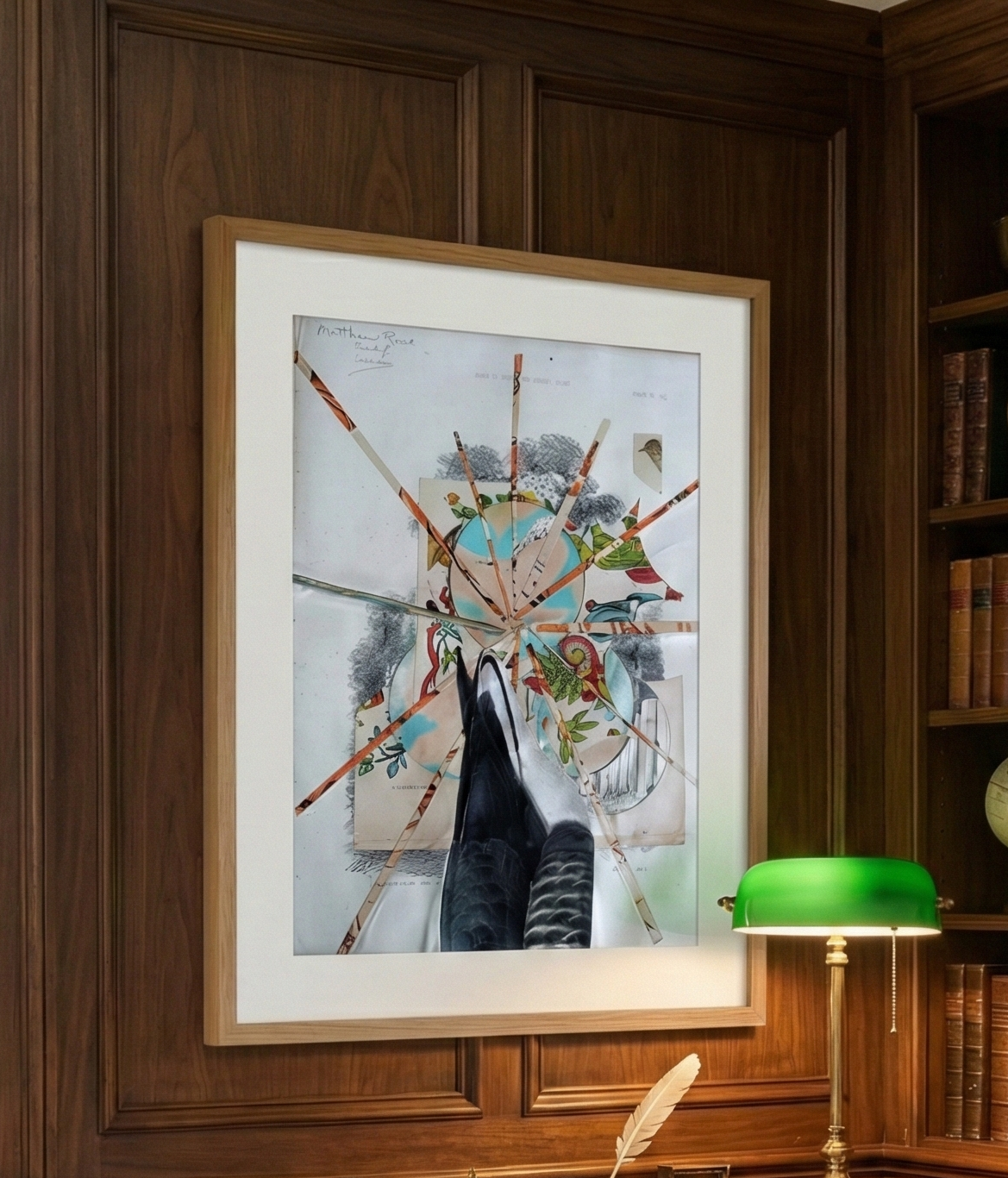 マシュー・ローズ|Terrible Spring(2024年 オリジナル原画)直筆サイン入