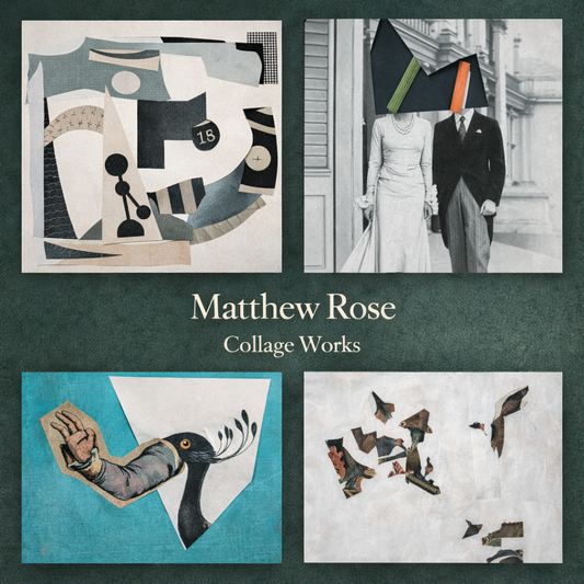 Matthew Rose — ハサミで「書く」パリのコラージュ作家