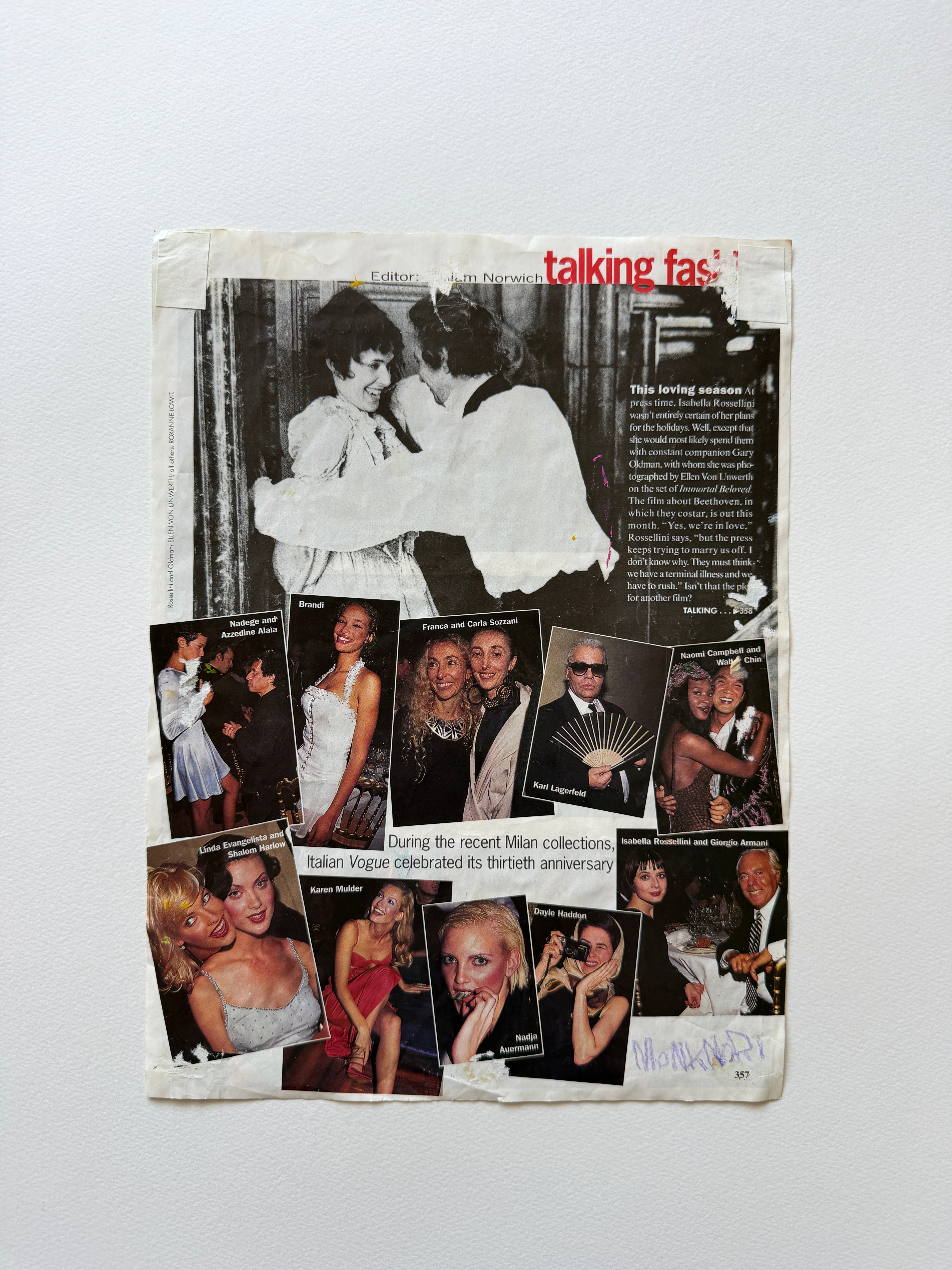 MONKNORI《party》| 1PAGE コラージュ原画 – ART & DAY – ART＆DAY