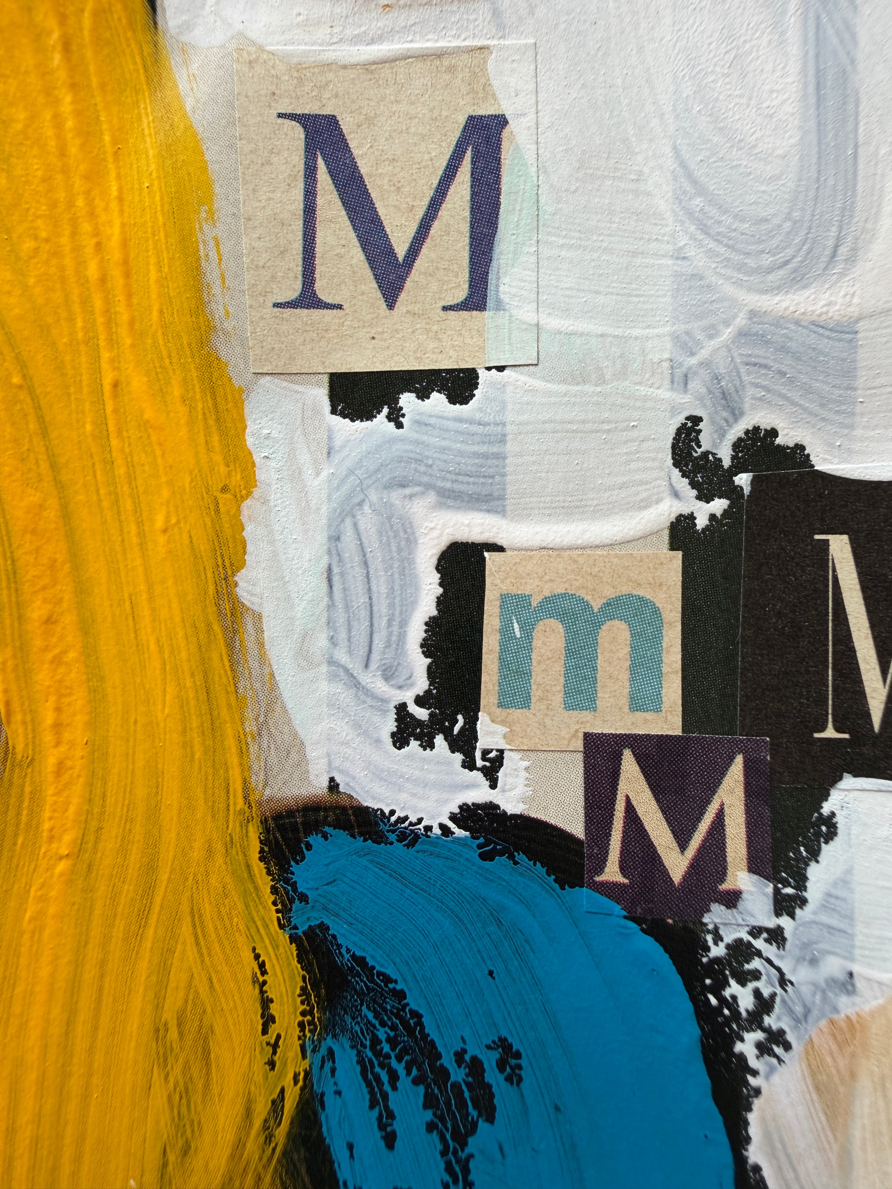 MONKNORI《M》| 1PAGE コラージュ原画 – ART & DAY – ART＆DAY