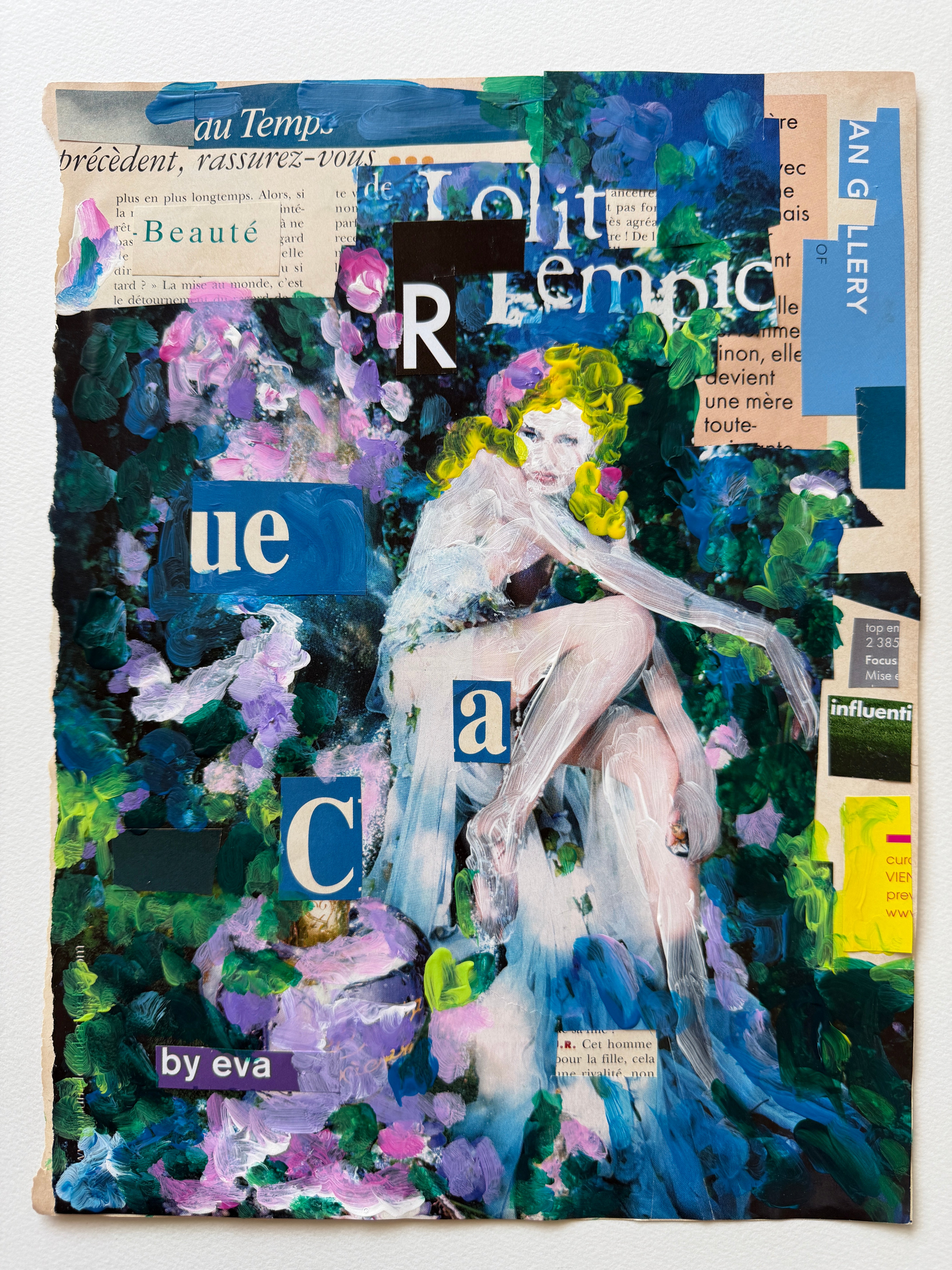 MONKNORI《Beauté》| 1PAGE コラージュ原画 – ART & DAY – ART＆DAY