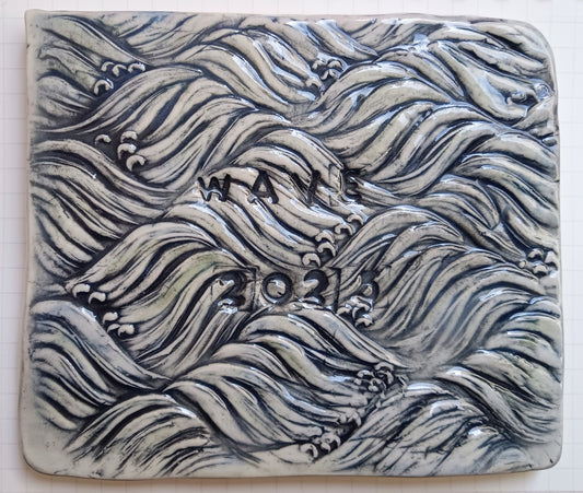 Fragile poem ＃１１ WAVE | ART & DAY