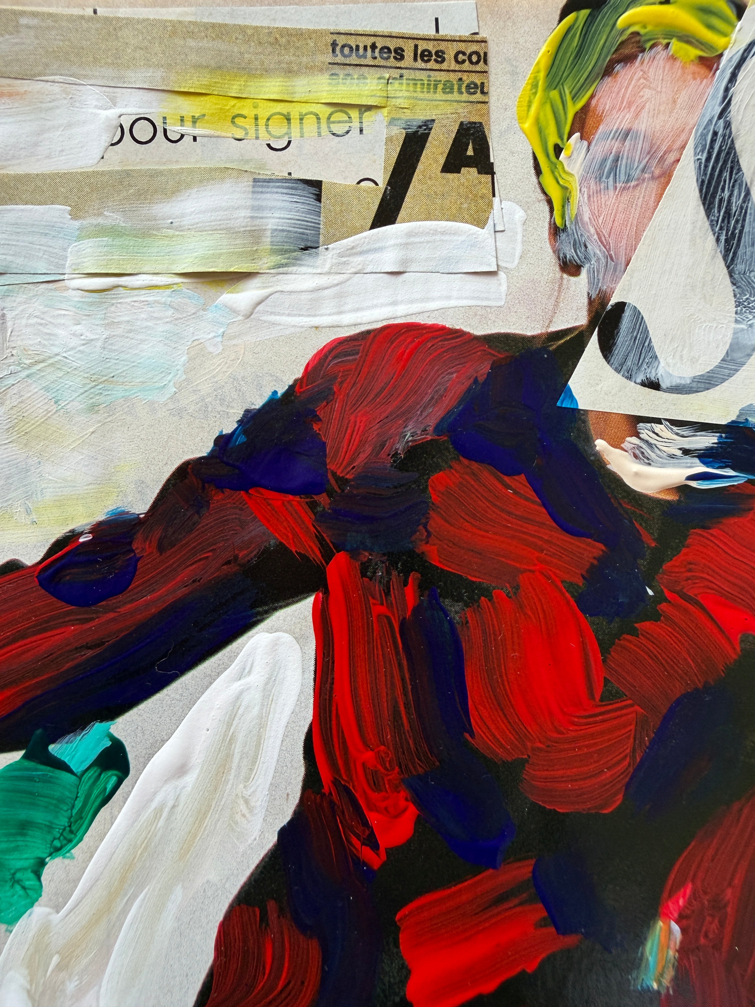 MONKNORI《S》| 1PAGE コラージュ原画 – ART & DAY – ART＆DAY