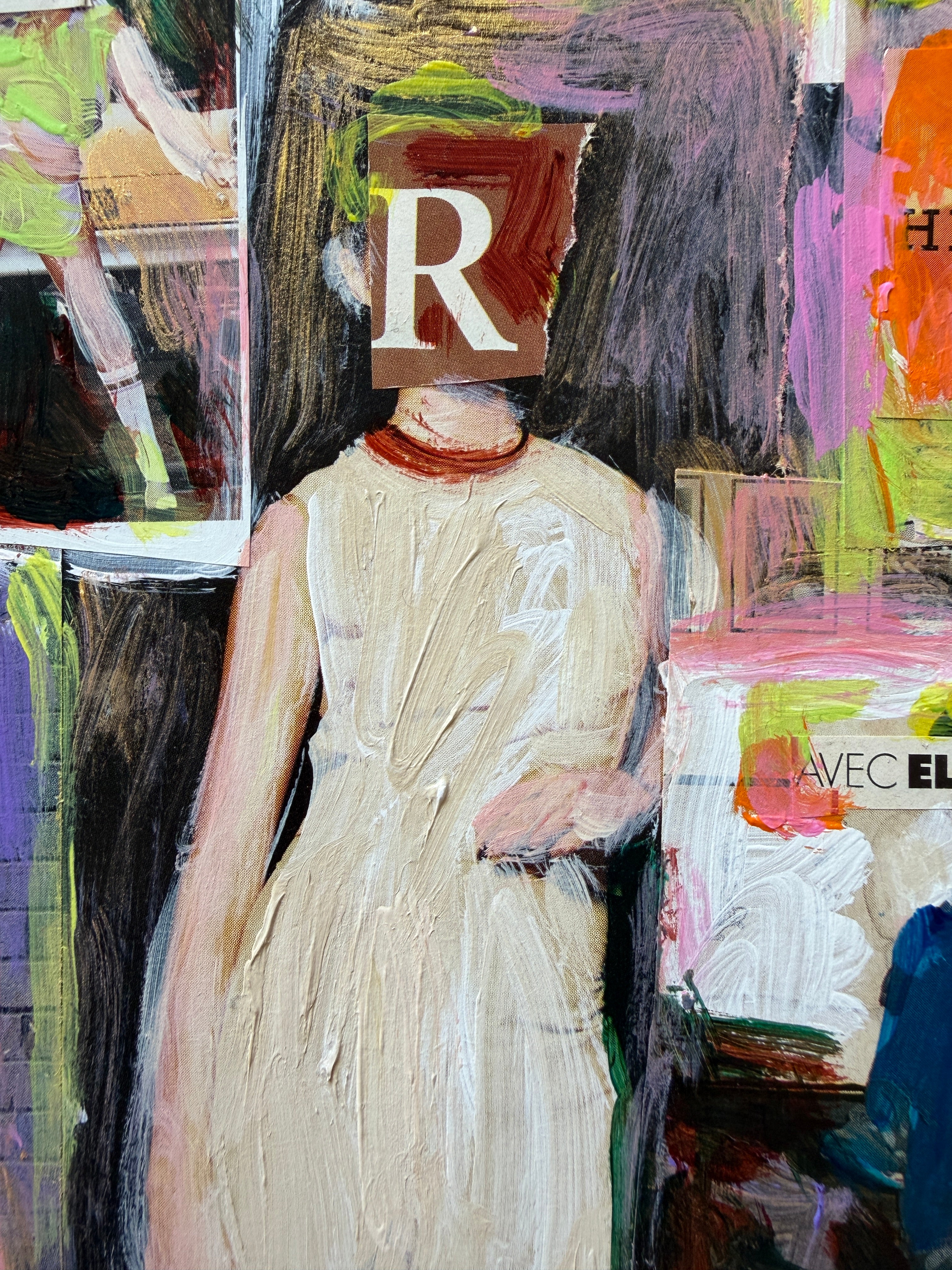MONKNORI《RElle》| 1PAGE コラージュ原画 – ART & DAY – ART＆DAY
