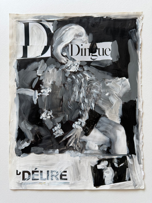 MONKNORI — Dingue | 1PAGE Monochrome | 2024