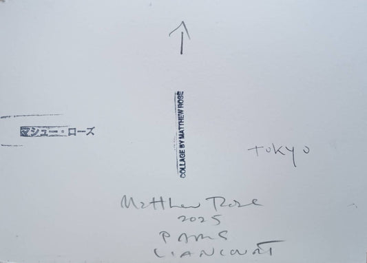 マシュー・ローズ｜Tokyo（2025年 オリジナル原画）直筆サイン入