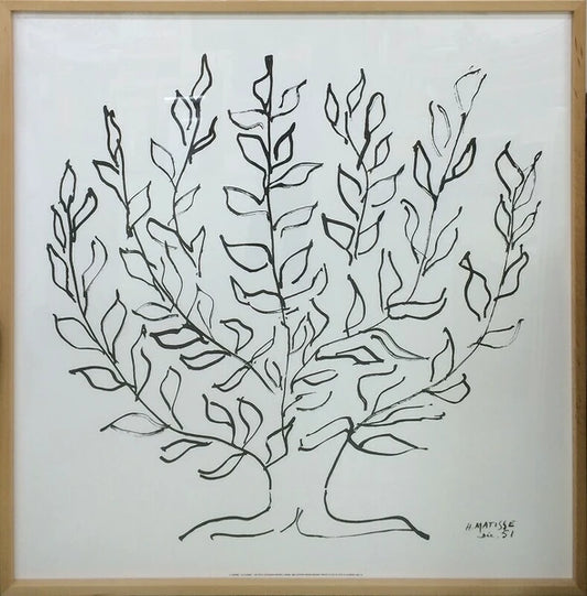 アートフレーム　アンリ・マティス Henri Matisse Le platane(LL)