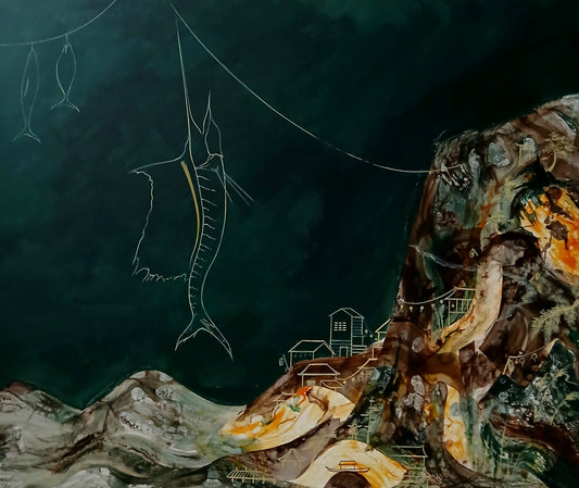 Saison de la pêche (2026 Original Painting)