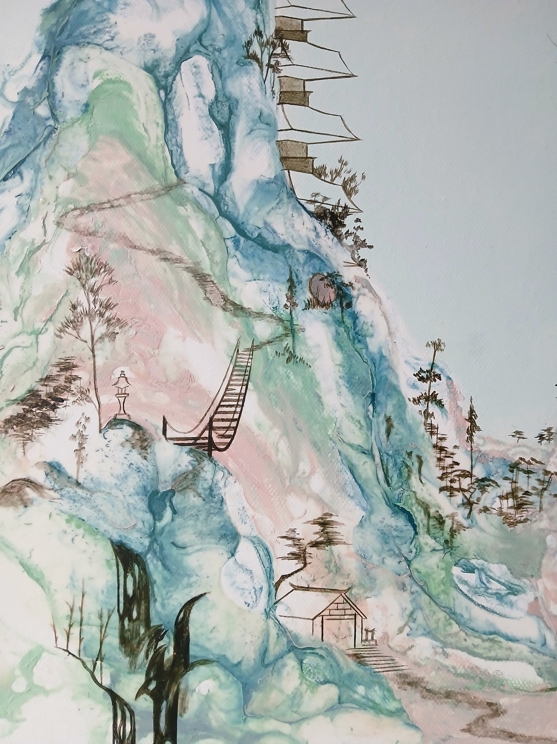 Songe de l'Est (2025 Original Painting) — View 3 | ART & DAY