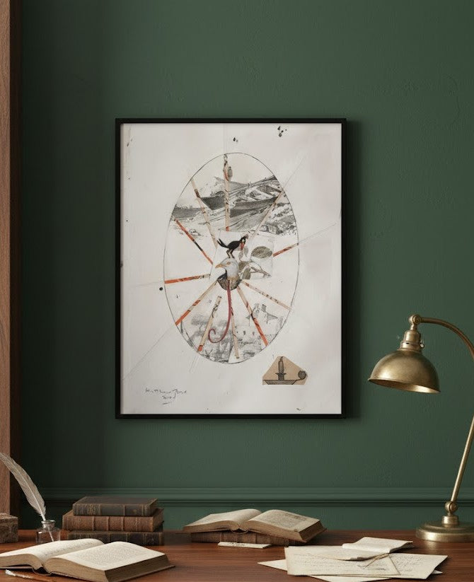 マシュー・ローズ｜The Storm（2024年 オリジナル原画）直筆サイン入