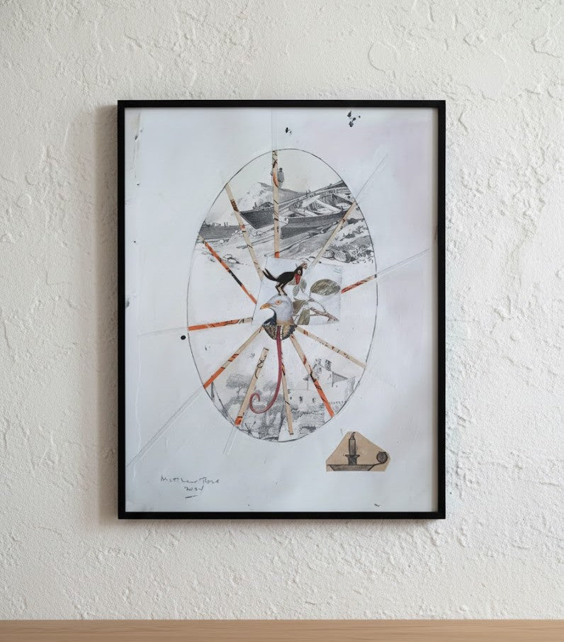 マシュー・ローズ｜The Storm（2024年 オリジナル原画）直筆サイン入